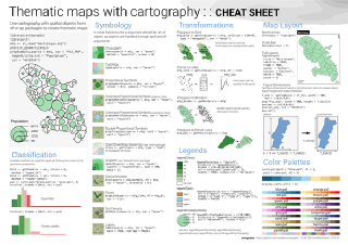 Thematic maps with cartography