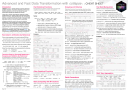 Advanced and Fast Data Transformation with collapse