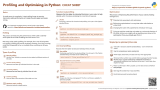 Profiling and Optimising in Python