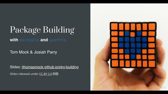 Building R packages with devtools and usethis | RStudio