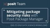 How to mitigate package security risks with Posit Package Manager